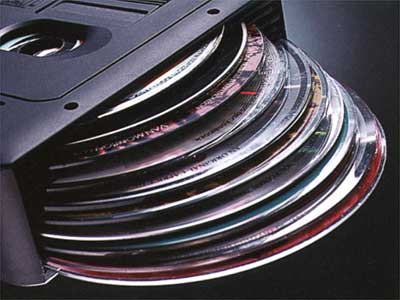 2002 Volvo S80 10 Disc CD Changer 9488925